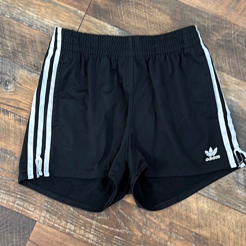 Black Adidas Athletic Shorts Size: Small